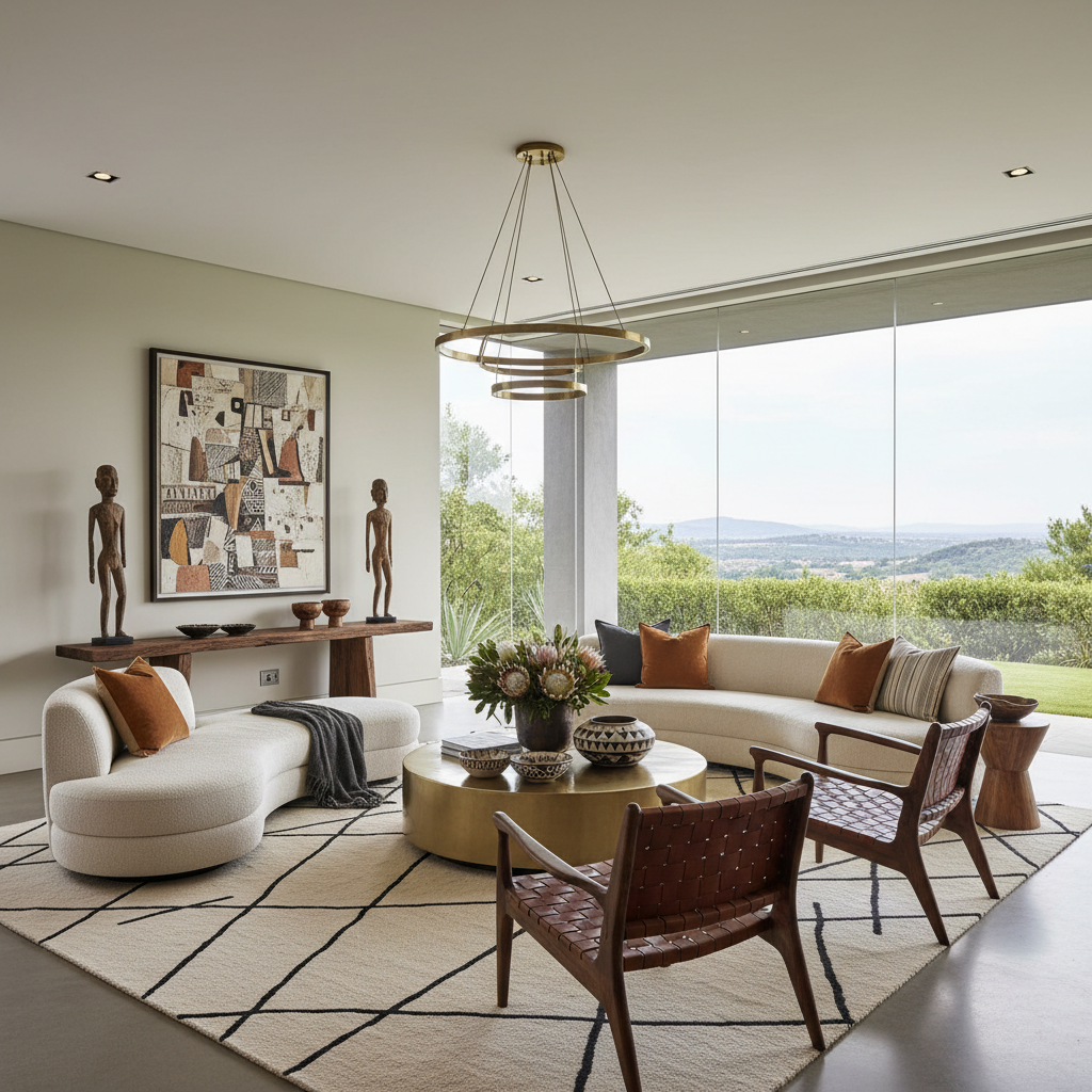 Luxurious modern living room